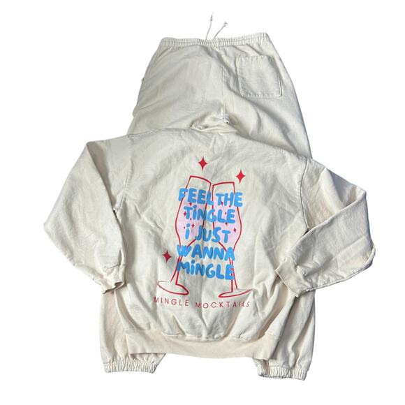 Mingle Jingle Mocktail Heavy-Knit Sweat Set Women’s L — Made in LA - Picture 3 of 8